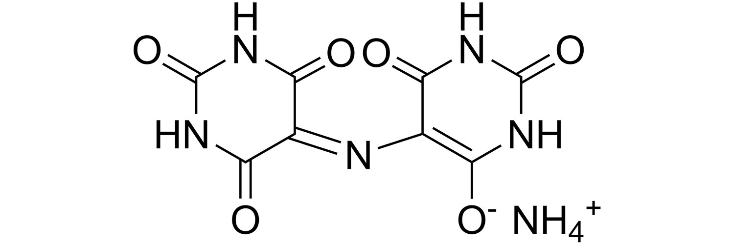 ساختار شیمیایی مورکسید (Murexide)