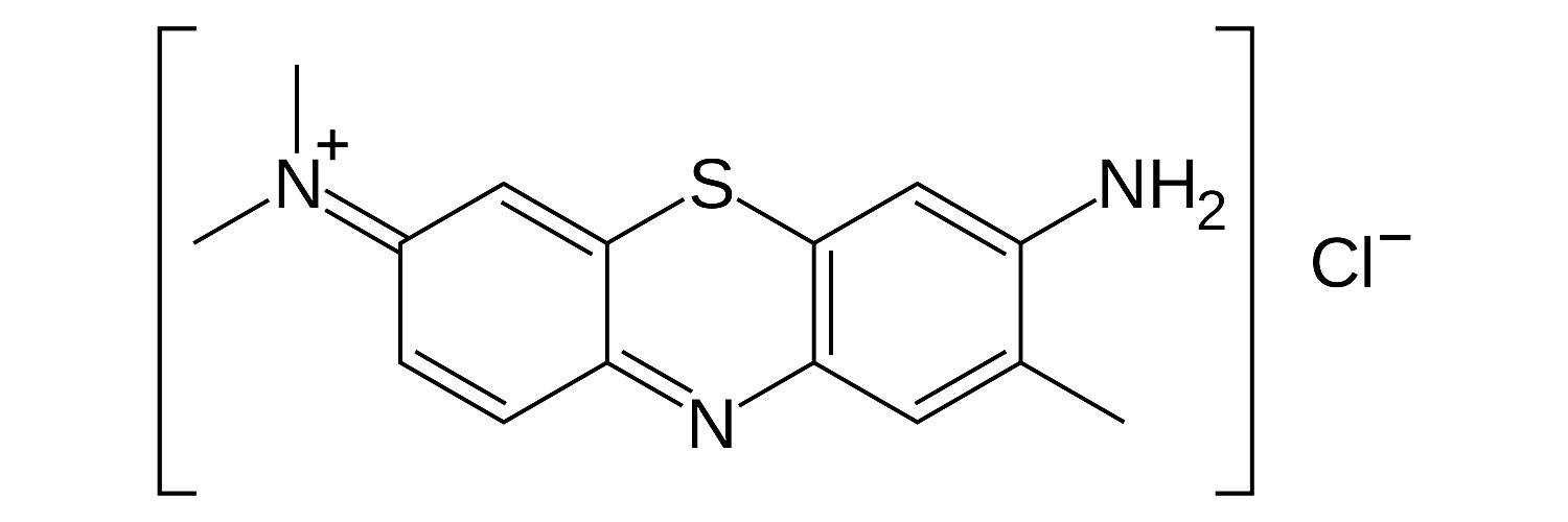 ساختار شیمیایی تولوئیدین بلو (Toluidine blue)