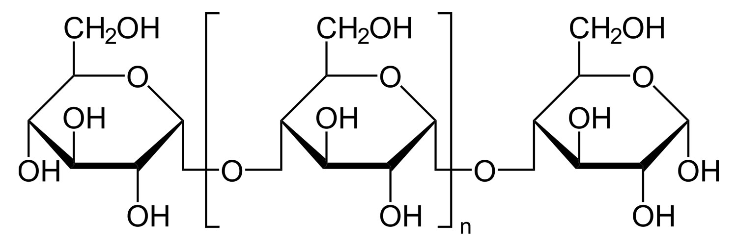 ساختار شیمیایی دكسترین (Dextrin)