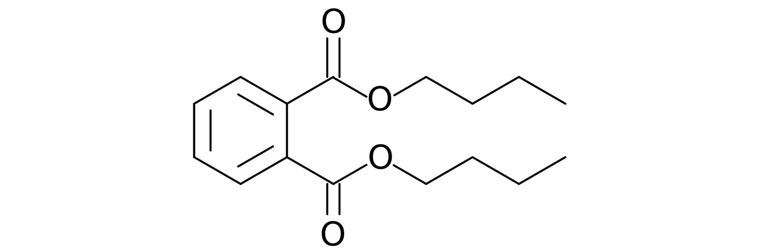 ساختار شیمیایی دی بوتیل فتالات (Dibutyl phthalate)	