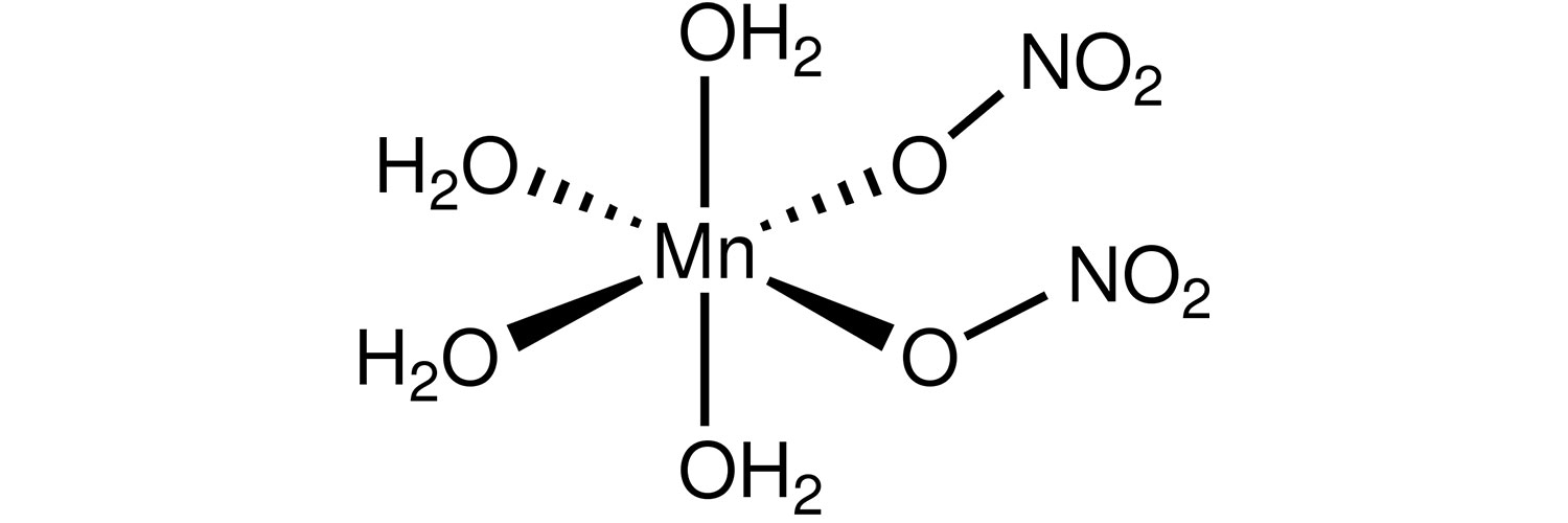 ساختار شیمیایی نیترات منگنز (Manganese(II) nitrate)
