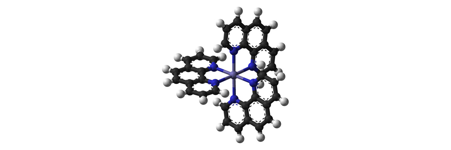 ساختار شیمیایی محلول فروئین (Ferroin solution)