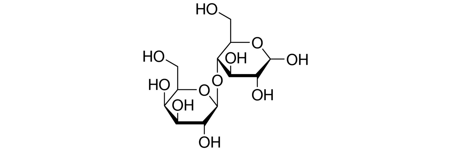 ساختار شیمیایی لاکتوز (Lactose)