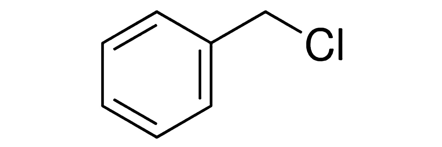 ساختار شیمیایی بنزیل کلراید (Benzyl chloride)